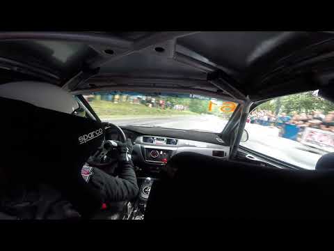 GSMP Sopot 2017 onboard Karol Krupa Lancer EVO IX gr N