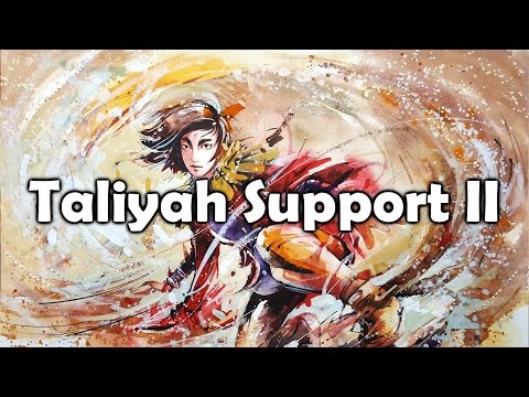 Drewmatth - Taliyah Support (Full Game) - Learning Taliyah Support