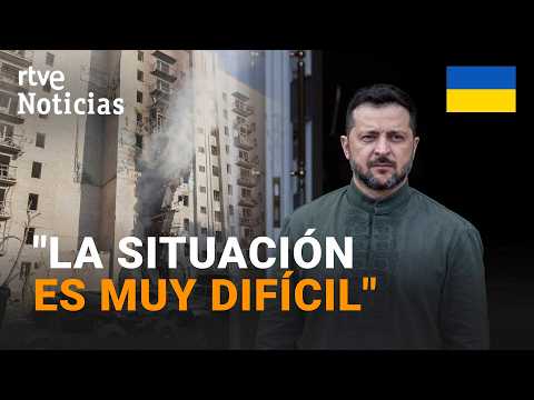 Guerra de Ucrania | Zelenski pide más armamento a sus socios para frenar los ataques de Moscú | RTVE