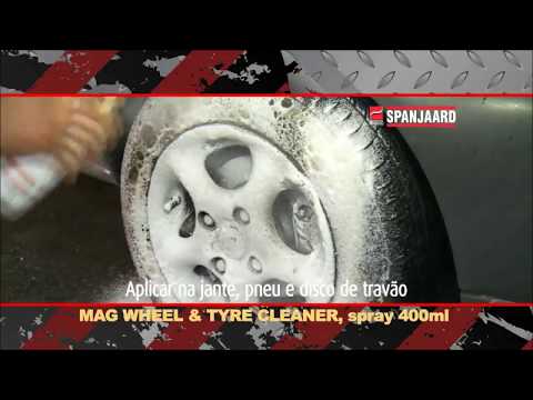 Powerful cleaner for all types of alloy wheels and tyres