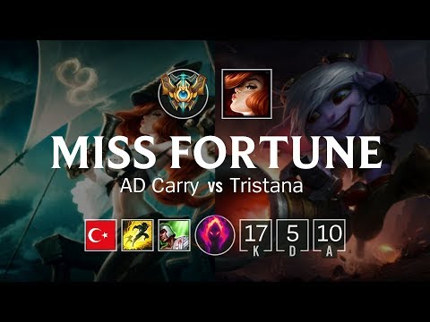 Miss Fortune ADC vs Tristana - TR Challenger Patch 8.22