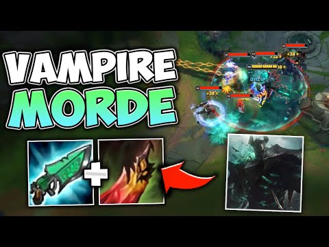 TANK THE WHOLE TEAM AND HEAL TO FULL! VAMPIRE MORDEKAISER IS BUSTED - League of Legends