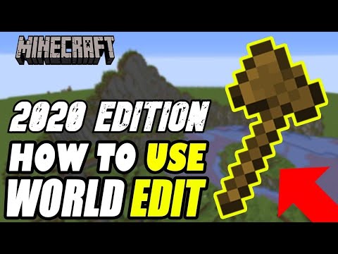 ✔ How to use World Edit in Minecraft Java *2020*