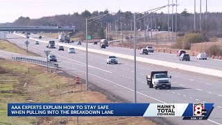 AAA shares advice on how to stay safe in the breakdown lane