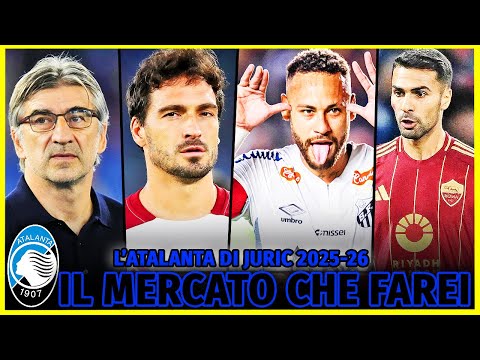 IL MERCATO CHE FAREI DELL'ATALANTA DI IVAN JURIC PER VINCERE LO SCUDETTO!! (O RETROCEDERE)