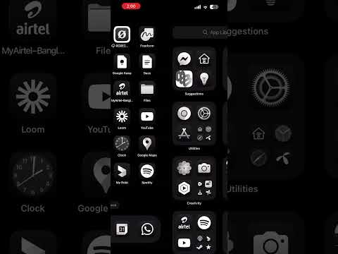 Monochrome IOS 18?😍 #apple #ios18beta #ios18features