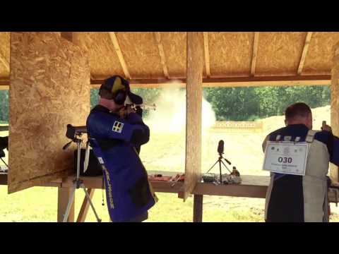 Slow motion black powder muzzle flash compilation   MLAIC World Championships