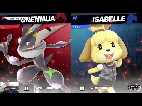 VTG Sunday Tournament 10/6/19: Capsize (Greninja) vs Cinccino (Isabelle) Loser's Finals