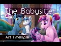 The New Babysitter MLP Painting Time Lapse