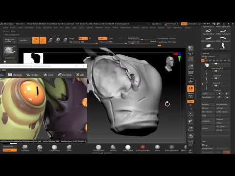 Mastering Zbrush Creating amazing props and characters pt 45 character Proportion