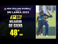 Nilakshi de Silva’s – 48* (63) | New Zealand Women tour of Sri Lanka 2023 - 3rd ODI