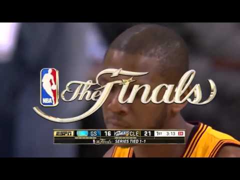 NBA, playoff 2015, Cavaliers vs. Warriors, Round 4, Game 3, Move 14, James Jones, 3 pointer
