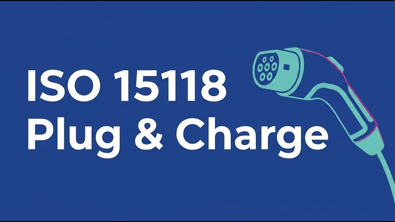 Video ISO 15118 y Plug & Charge