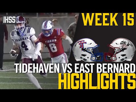 East Bernard Stuns Tidehaven 34-31 in Playoff Thriller!