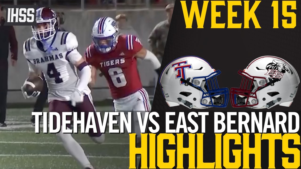 East Bernard Stuns Tidehaven 34-31 in Playoff Thriller!
