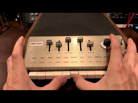 Korg MINIPOPS 7 Analog Rhythm Machine w/footswitch image 16