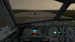 Insane TO/GA Takeoff From Isle Of Man | EasyJet A320-214 Max power takeoff | Fenix A320