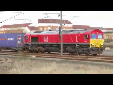 66074 passes Darlington | 4E96 Mossend Euroterminal to Tees Dock Bsc Export Berth