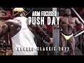 Push Day at 4 Weeks Out w @Hypertrophy Coach | Arnold Classic Prep 2022