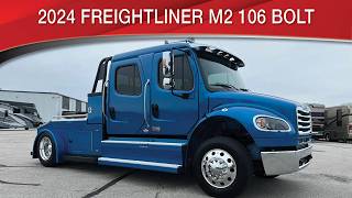 A preview image of the linked video showcasing 2024 Freightliner M2 106 Bolt