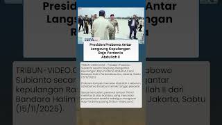 Momen Prabowo Antar Langsung Kepulangan Raja Yordania hingga Kerahkan Jet Tempur TNI Kawal Delegasi