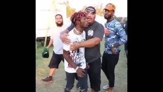 Lil Uzi Vert Runs Into Reese LAFLARE