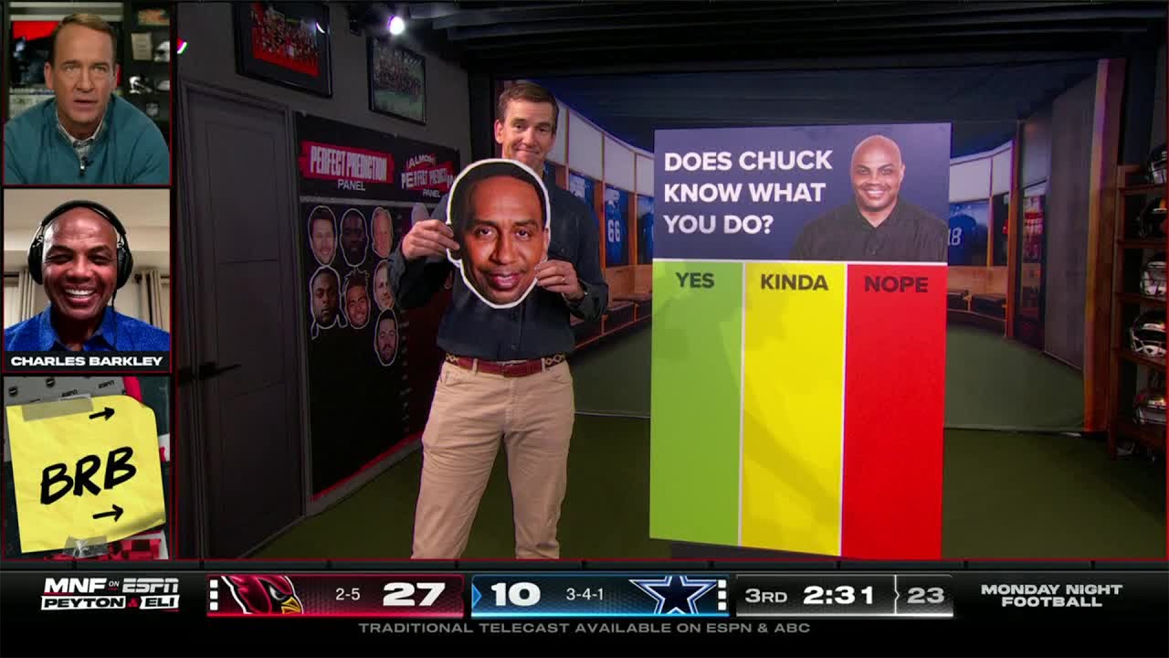 How well does Charles Barkley know his ESPN co-workers? 🤣 | ManningCast