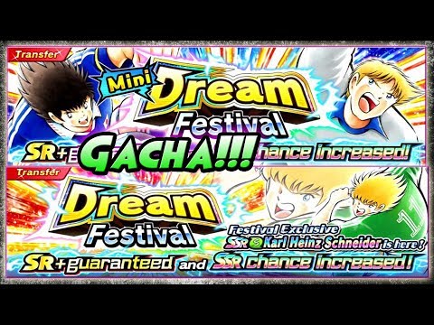 70db GACHA MINI DREAM FEST 🔥 Ngidam GODBASA hoho... Captain Tsubasa Dream Team