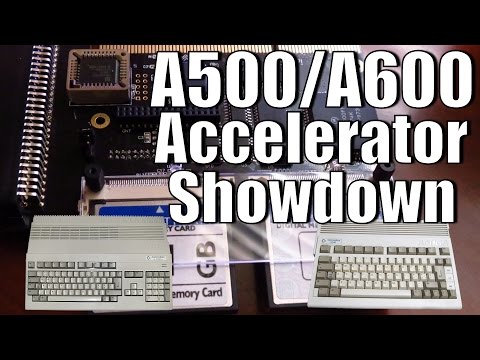 Amiga Accelerator Showdown - Part 2 - Amiga 500 / Amiga 600