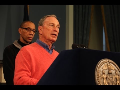 Mayor Bloomberg Updates New Yorkers on City's Response to Hurricane Sandy