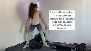 Zancada lateral con TRX