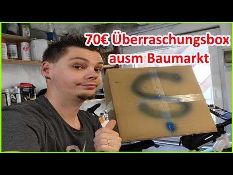 70€ Baumarkt Mysterybox!