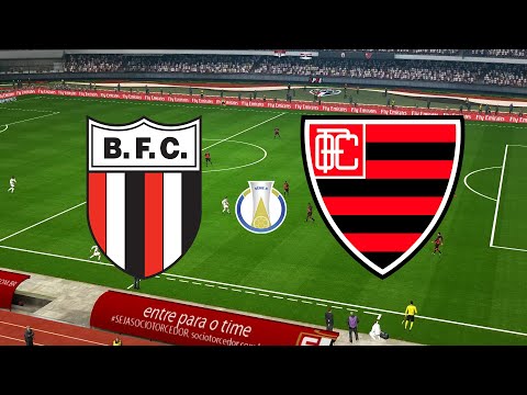 BOTAFOGO-SP X OESTE - BRASILEIRÃO SÉRIE B 2019 - 14ª RODADA - 02/08/2019 - PES 2019