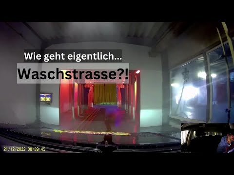 Wie fahre ich durch die Waschstrasse?