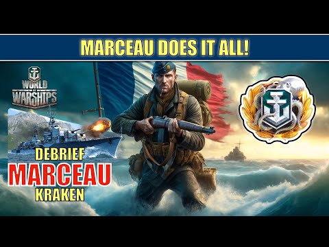 Destroyer Marceau is the way to go! Quick Reaction Force!! Kraken #worldofwarships #marceau