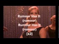 Glee Cast- Rumour Has It/ Someone Like You (with ...