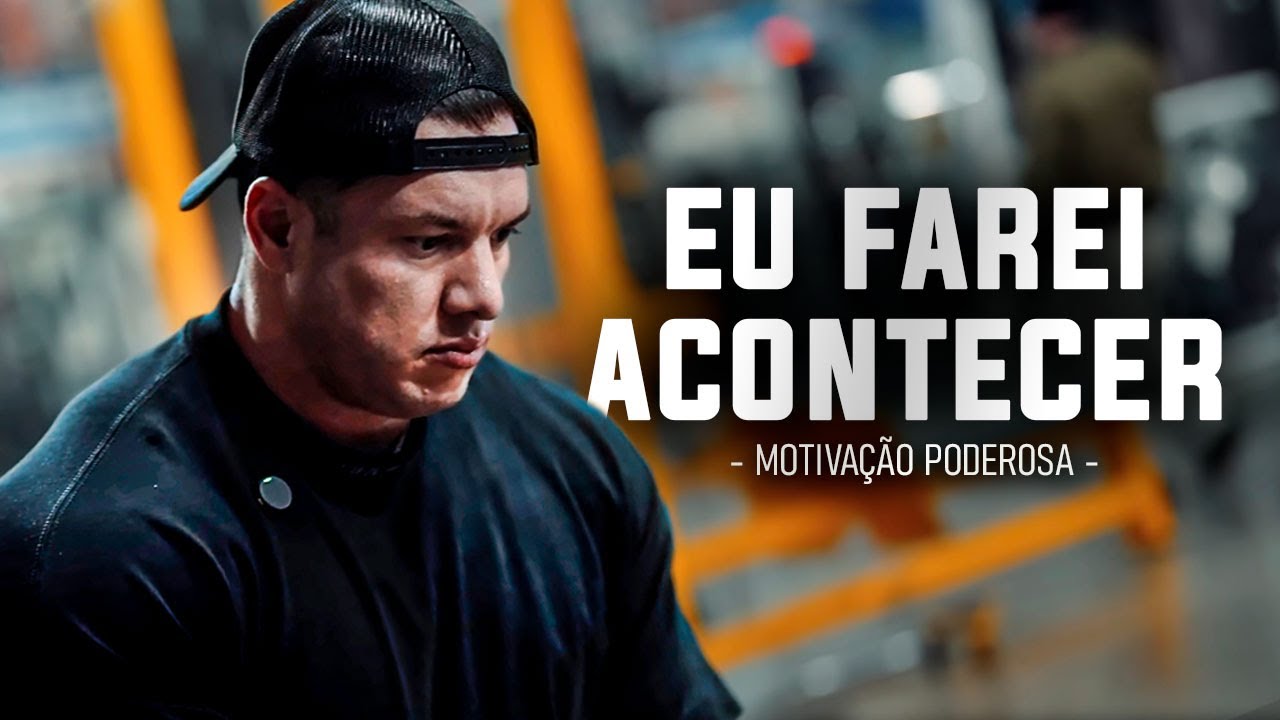 NÃO É SORTE, É TRABALHO! EU FAREI ACONTECER - Motivação Poderosa
