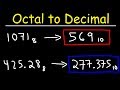 Octal To Decimal Conversion
