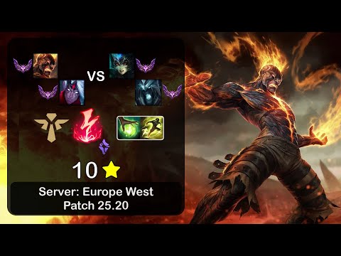 Brand Support + Varus vs Nami + Karthus - EUW Master - Patch 25.20
