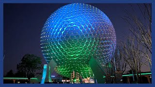 Colors of the Wind Spaceship Earth Show - Epcot - Disney World - Flower and Garden Festival 2022