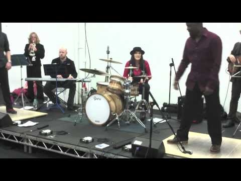 Michele Drees Jazz Tap Project - London Drum Show 2014