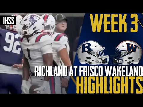 Richland 42, Wakeland 7 | Gibson Rushes for 128 Yards in Rebels' Dominant Win