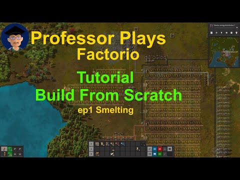 Factorio Tutorial Build From Scratch ep1 Smelting