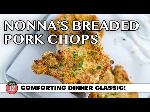 Nonna's Italian Breaded Pork Chops