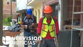 Así es Héctor Rodarte, un voluntario del terremoto en México en condición de discapacidad