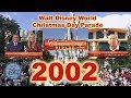 2002 Walt Disney World Christmas Day Parade Regis Philbin Kelly Ripa Wayne Brady