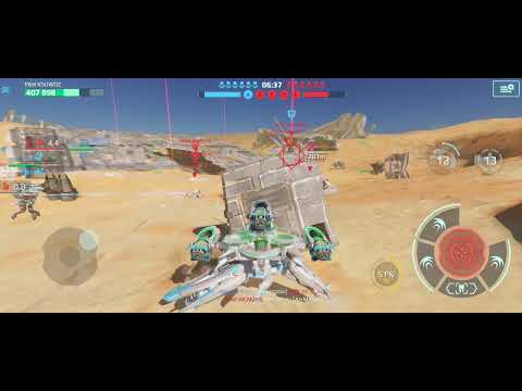 War Robots test server new titan Sirius and weapons Evora, Veyron and new drone