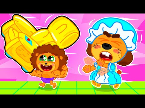 Aslan Yavrusu | Anne, Baba, Evet | Çocuklar için çizgi film