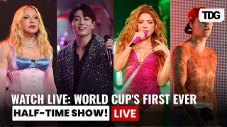 WATCH LIVE: FIFA World Cup 2026 Final Half-Time Show|Justin Bieber, Madonna, Shakira, BTS, Burna Boy