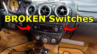 Fixing Broken Window Switches on a Ferrari F430